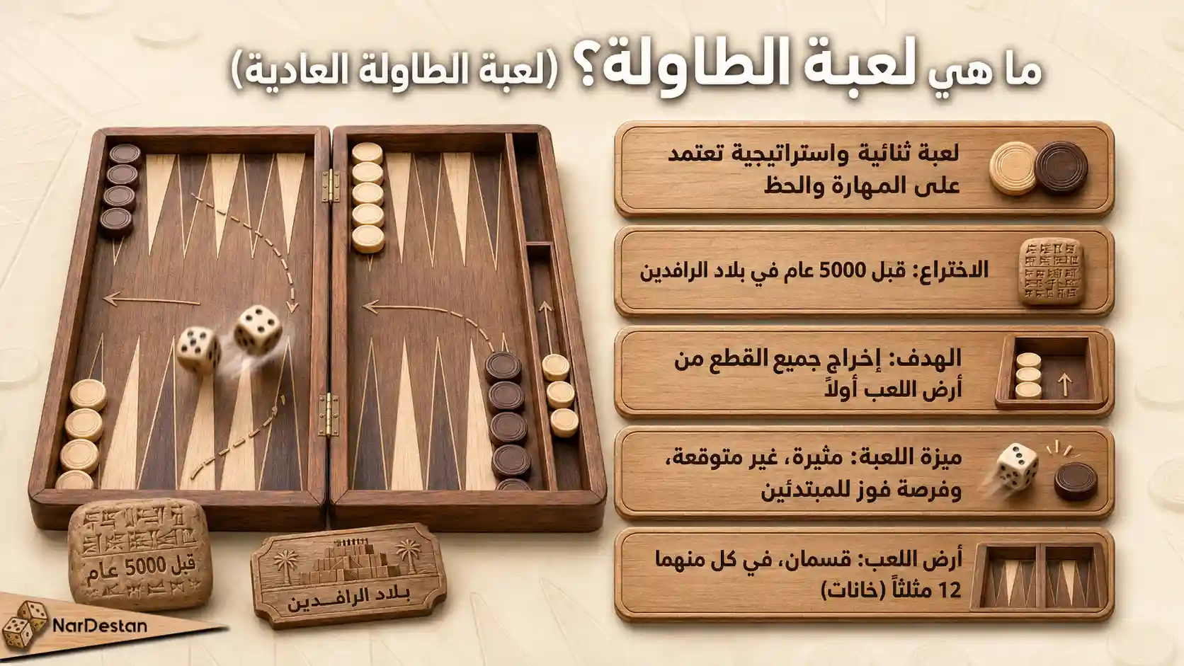ما هي لعبة الطاولة؟ (لعبة الطاولة العادية)
