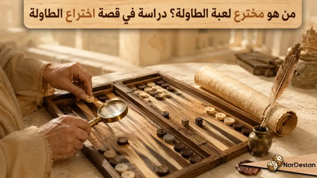 من هو مخترع لعبة الطاولة؟ دراسة في قصة اختراع الطاولة