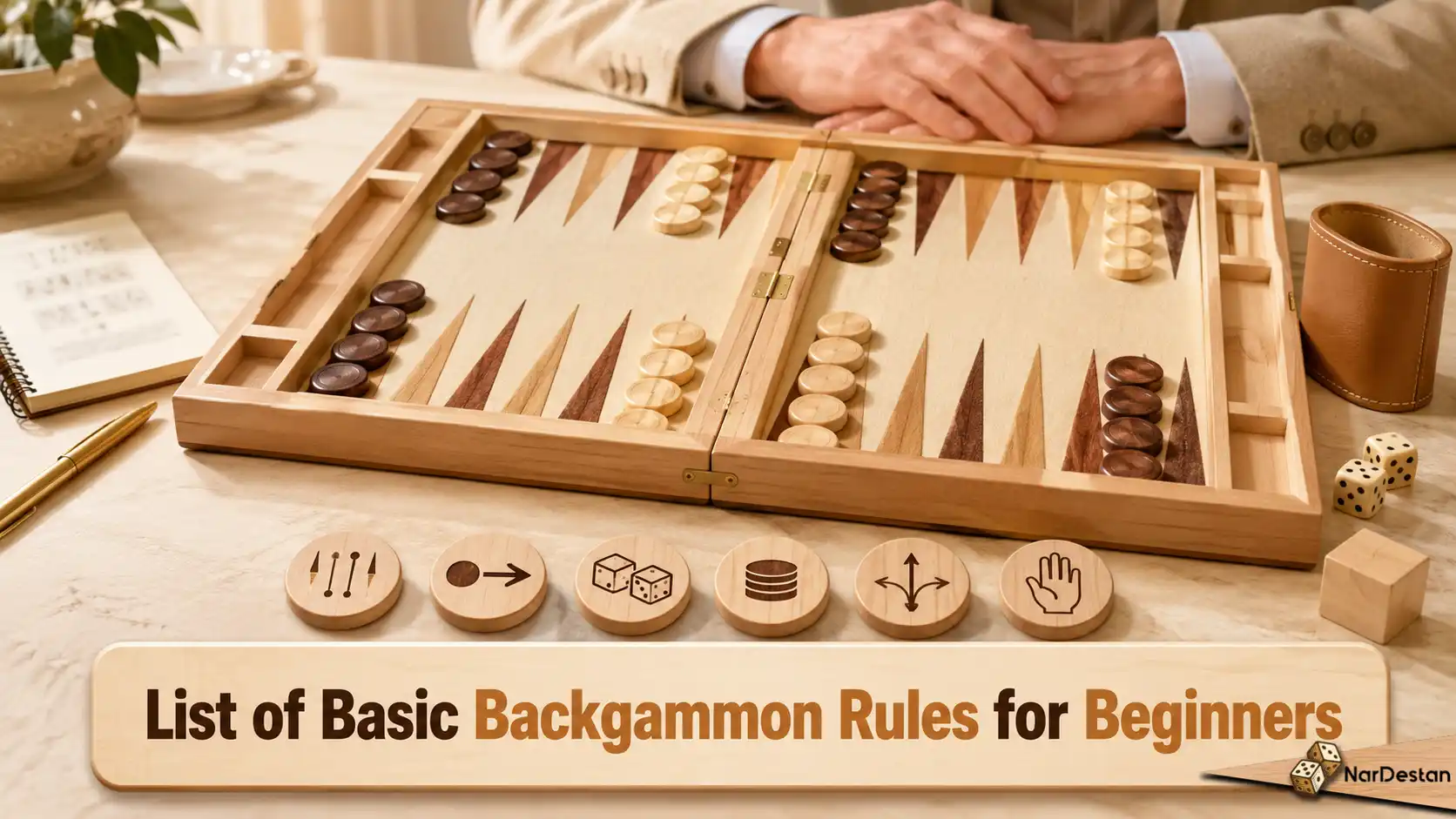 List of Basic Backgammon Rules for Beginners