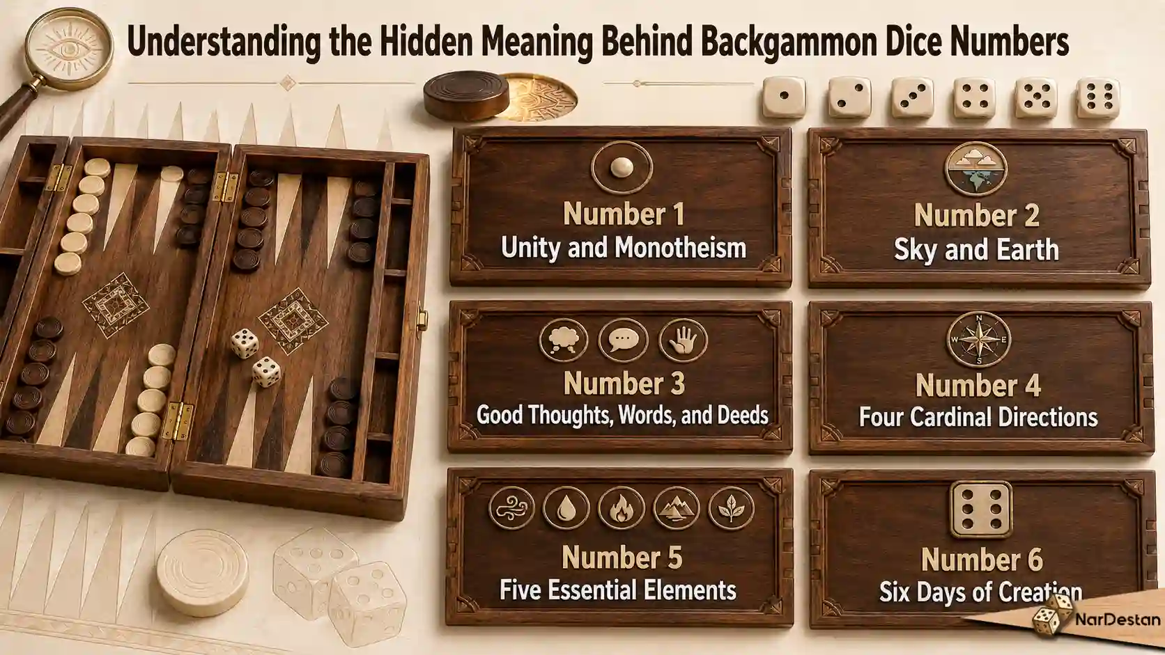 Understanding the Hidden Meaning Behind Backgammon Dice Numbers