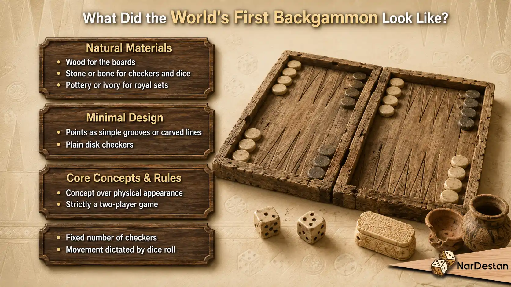 What Did the World's First Backgammon Look Like