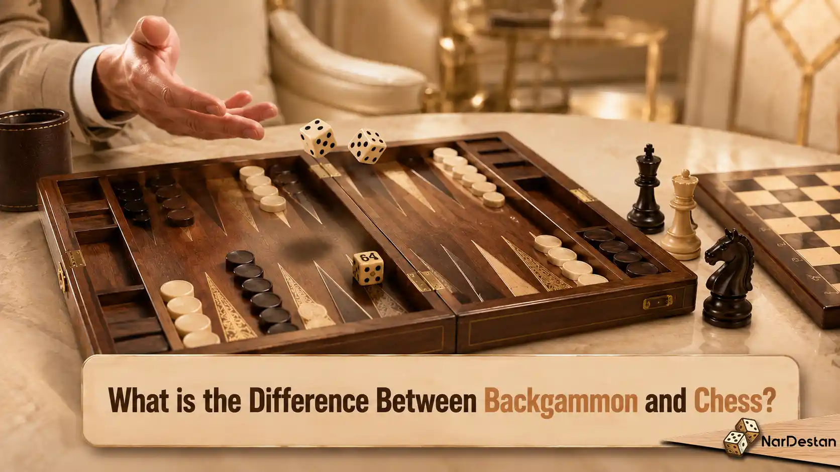 What is the Difference Between Backgammon and Chess