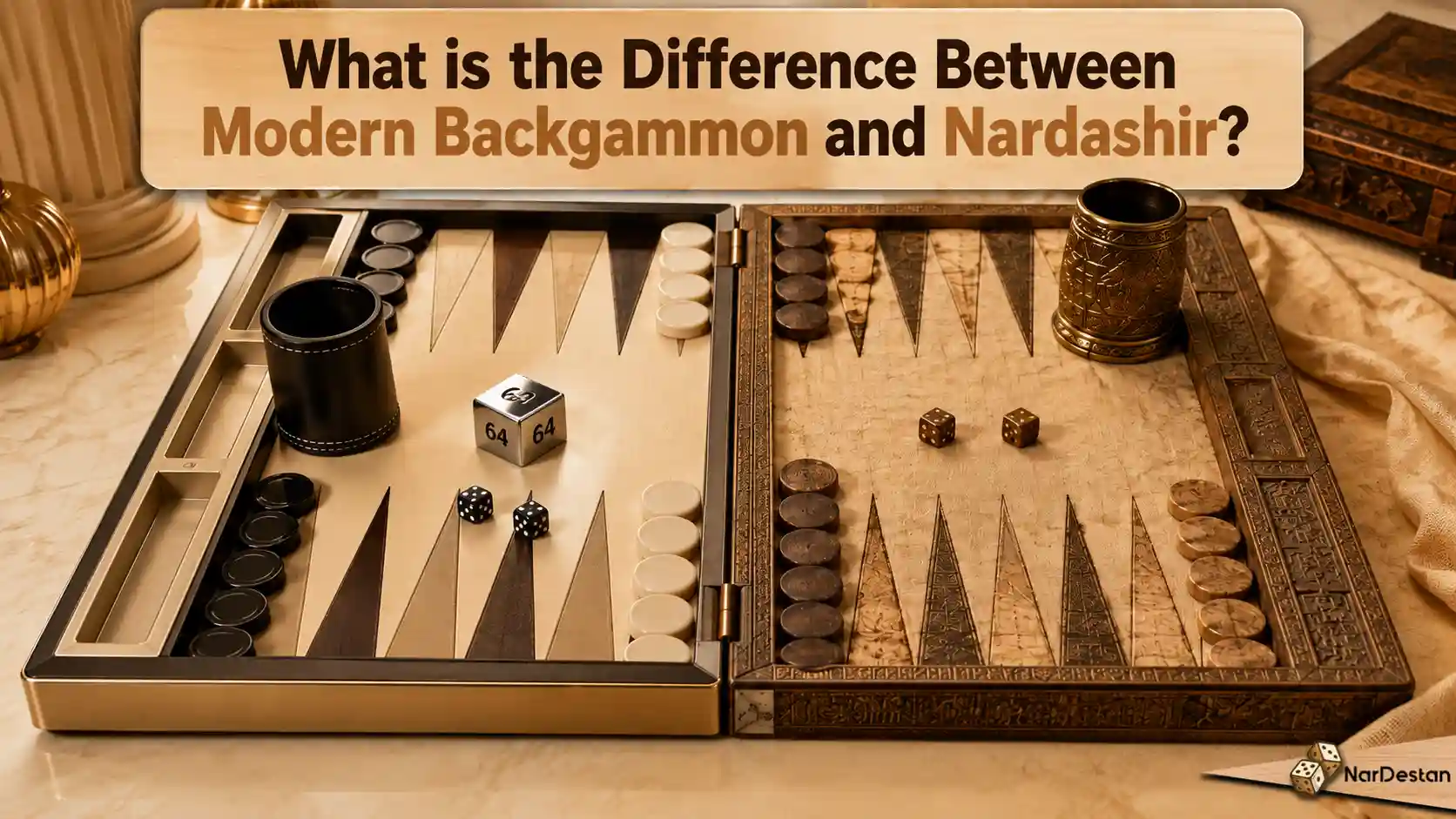 What is the Difference Between Modern Backgammon and Nardashir