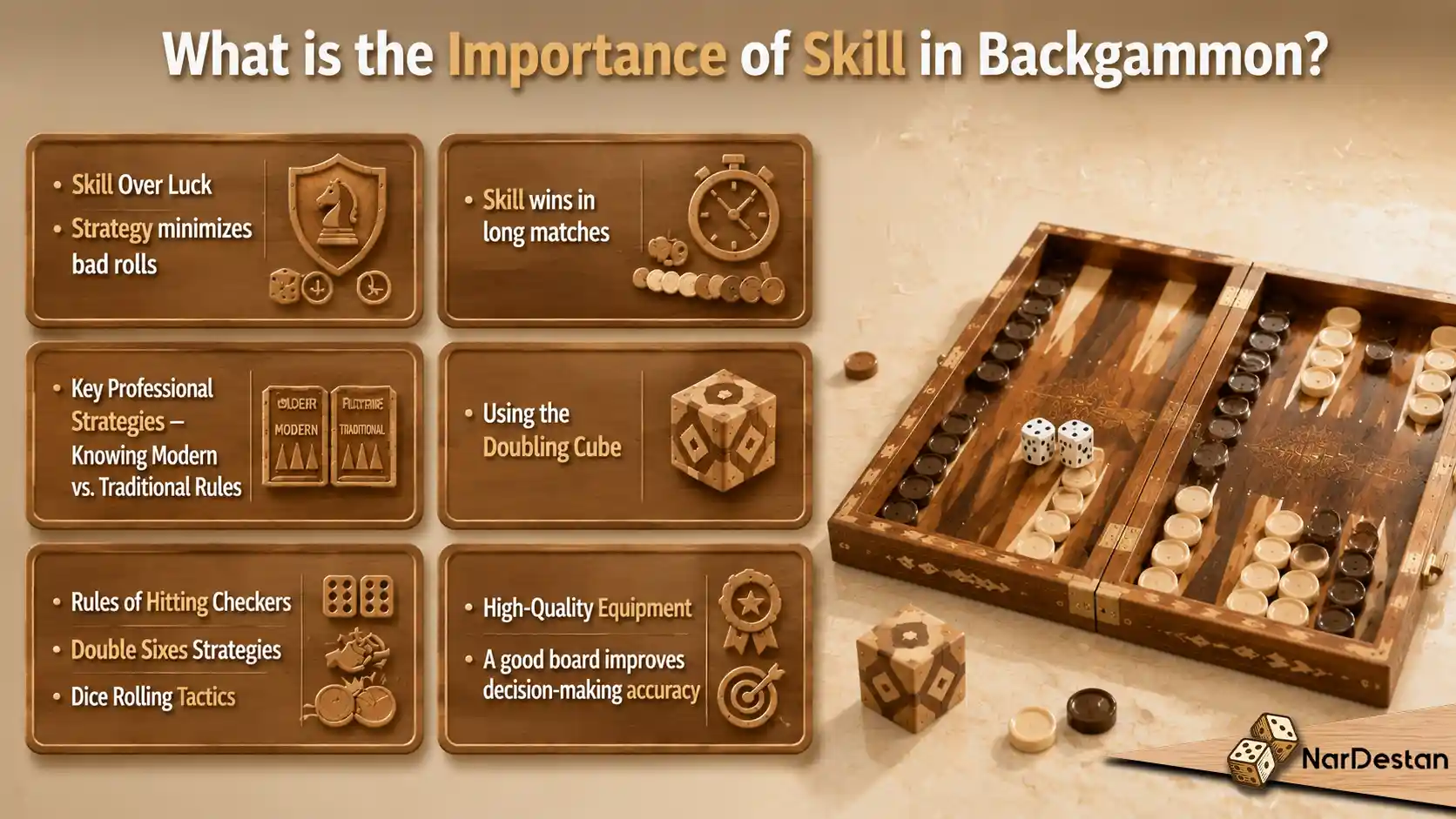What is the Importance of Skill in Backgammon