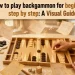 how to play backgammon for beginners step by step