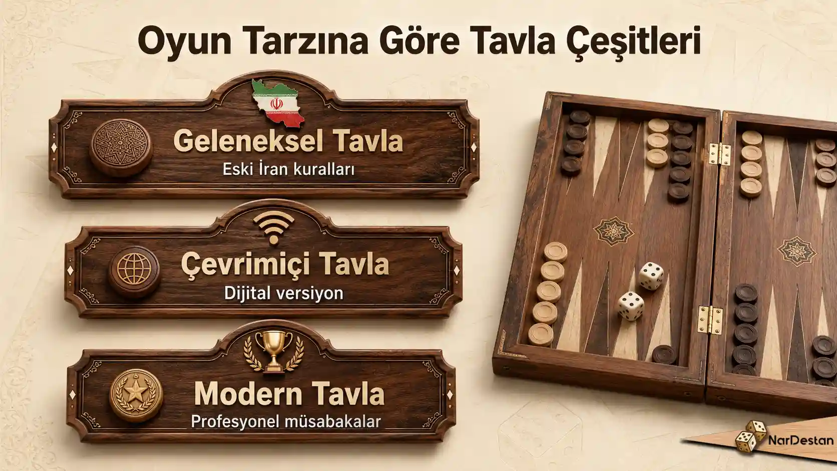 Oyun Tarzına Göre Tavla Çeşitleri