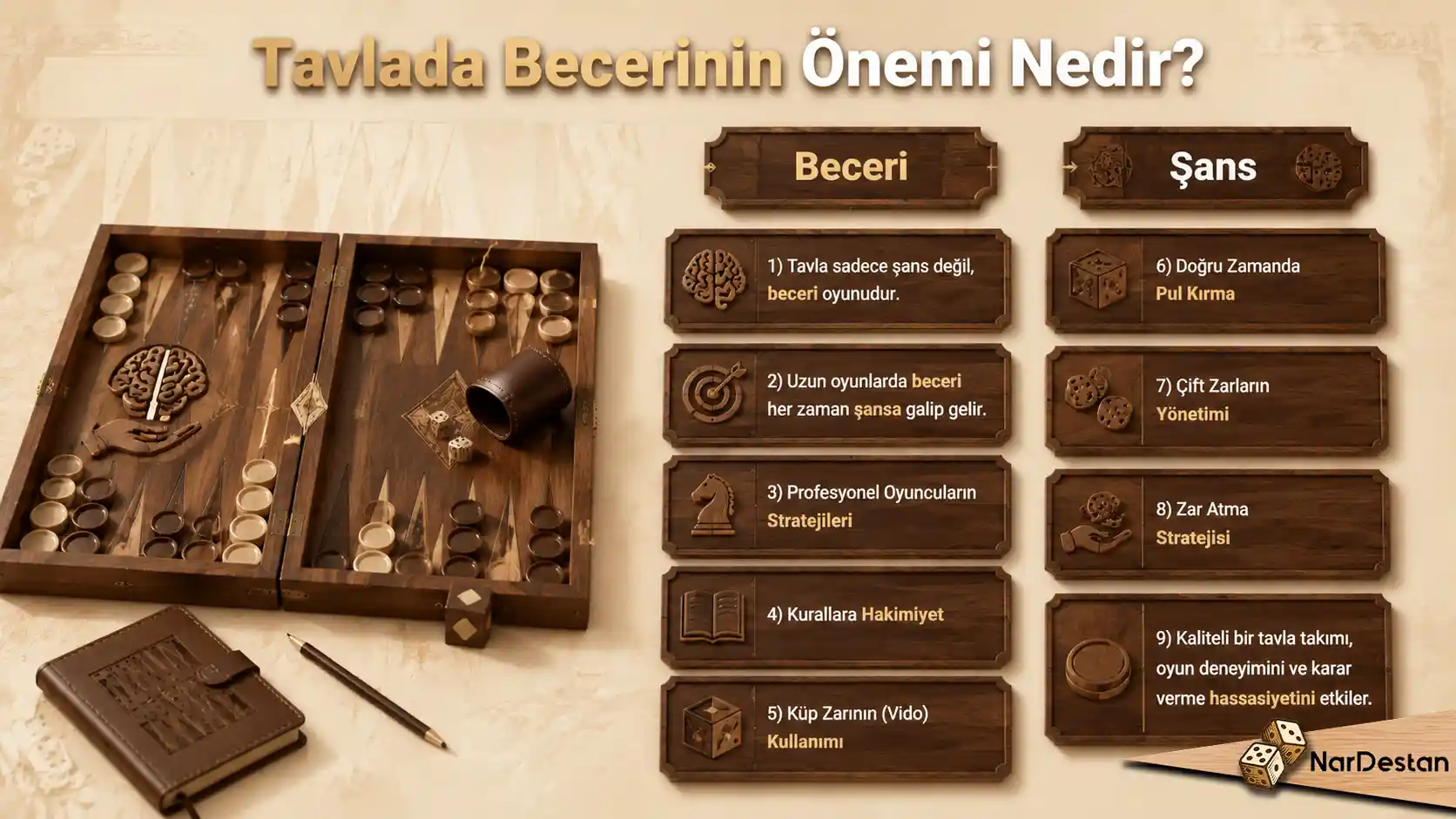 Tavlada Becerinin Önemi Nedir