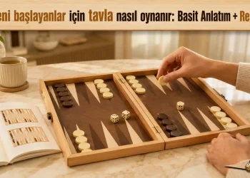yeni başlayanlar için tavla nasıl oynanır Basit Anlatım + Resimli