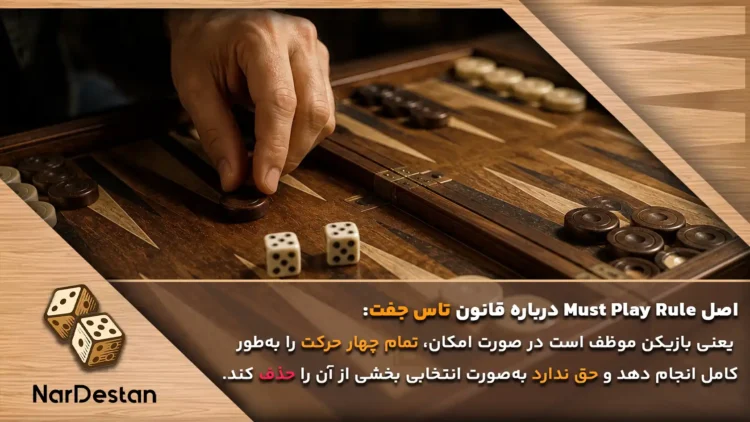  اصل Must Play Rule (الزام به انجام حداکثر حرکت قانونی)
