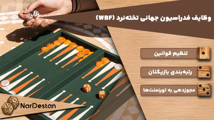 نقش فدراسیون جهانی تخته‌نرد (WBF) در برگزاری مسابقات
