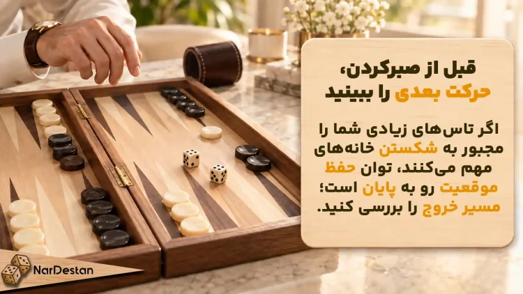 تغییر ژانر در تخته نرد یعنی تصمیم بگیرید استراتژی بازیتان را تغییر دهید