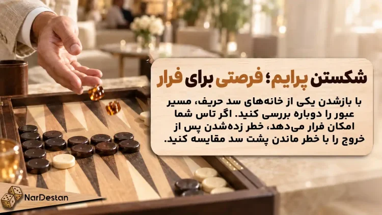 شکستن پرایم درتخته نرد 