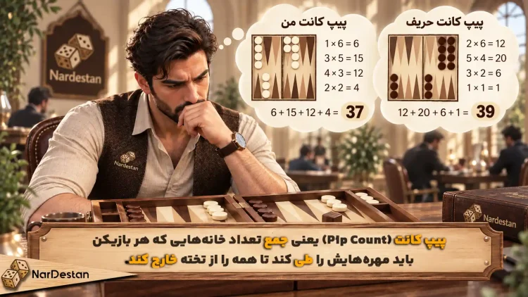پیپ کانت را محاسبه کنید